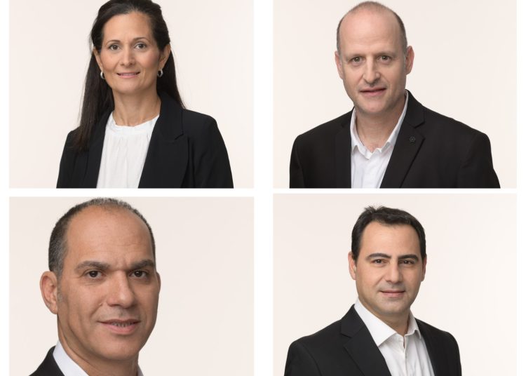 מימין איציק שליסברג, מירי שורקי, אורן עקירב ושרון עזרא צילום יונתן בלום