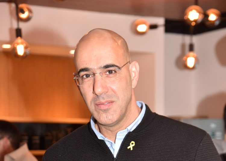 יחיאל שמן יו"ר ועד עובדי פלאפון צילום יוני ספיר