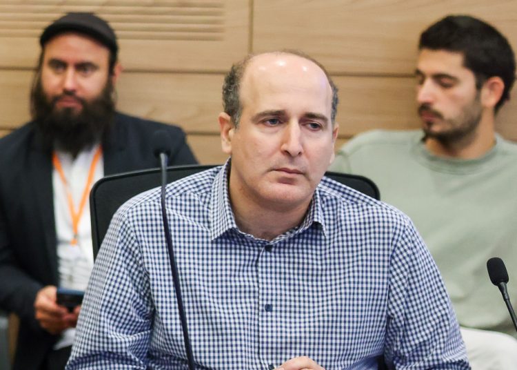 אלעד מקדסי מנכ"ל משרד התקשורת צילום נועם מושקוביץ דוברות הכנסת