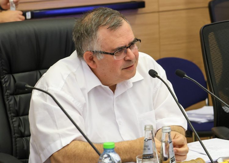 דוד ביטן יו"ר ועדת כלכלה צילום שני שם טוב דוברות הכנסת